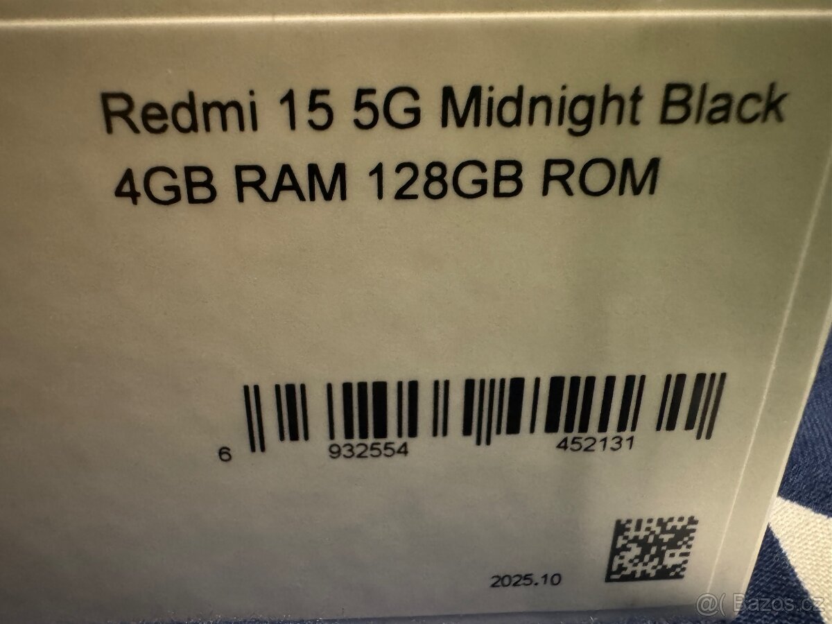 Xiaomi Redmi 15 5G nový zaruka - 5