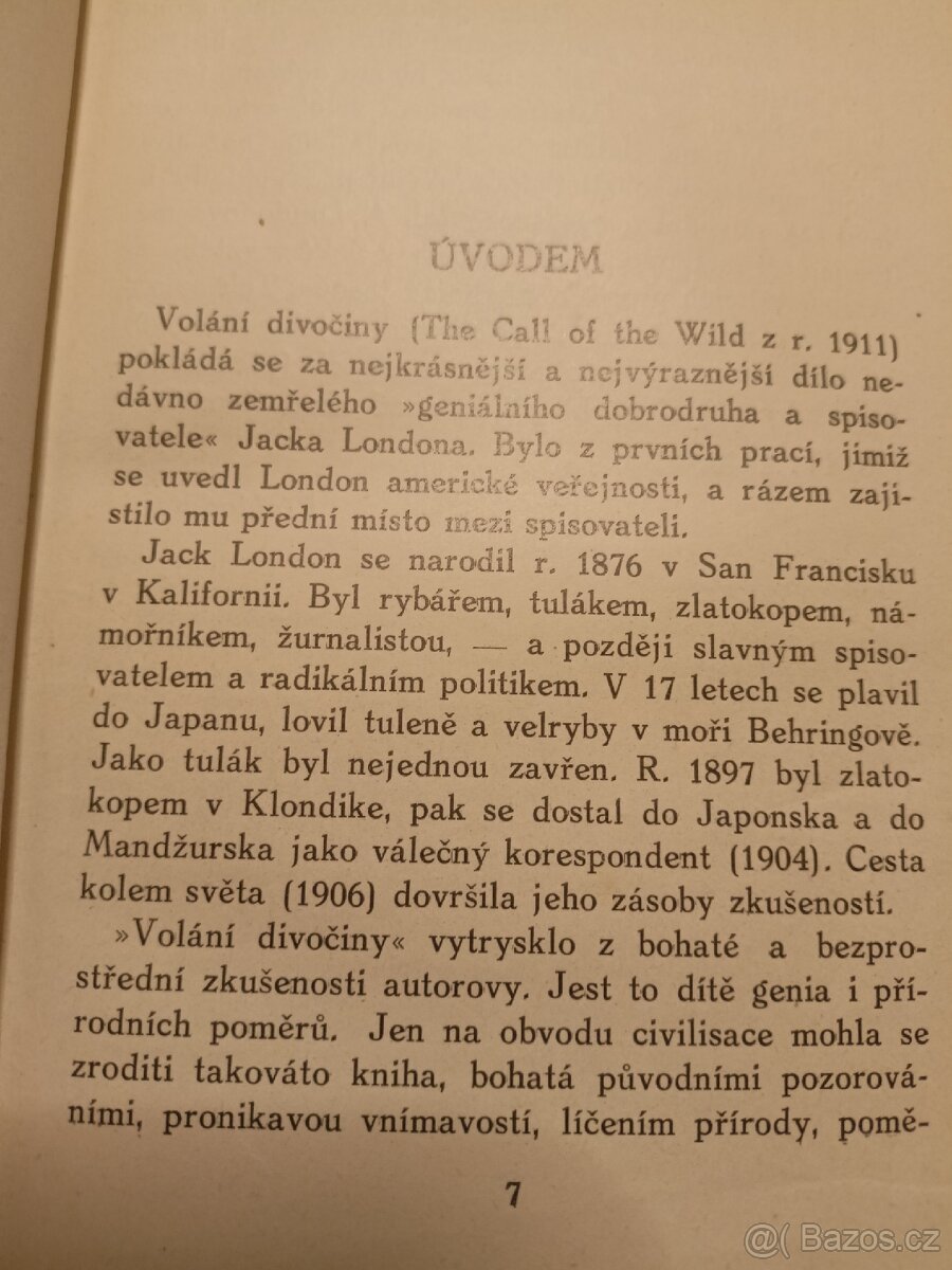 Jack London VOLÁNÍ DIVOČINY - 5