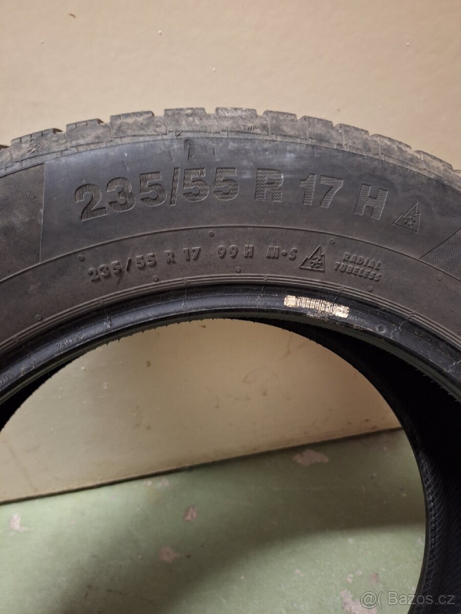 235/55 R17 H, M+S - 5