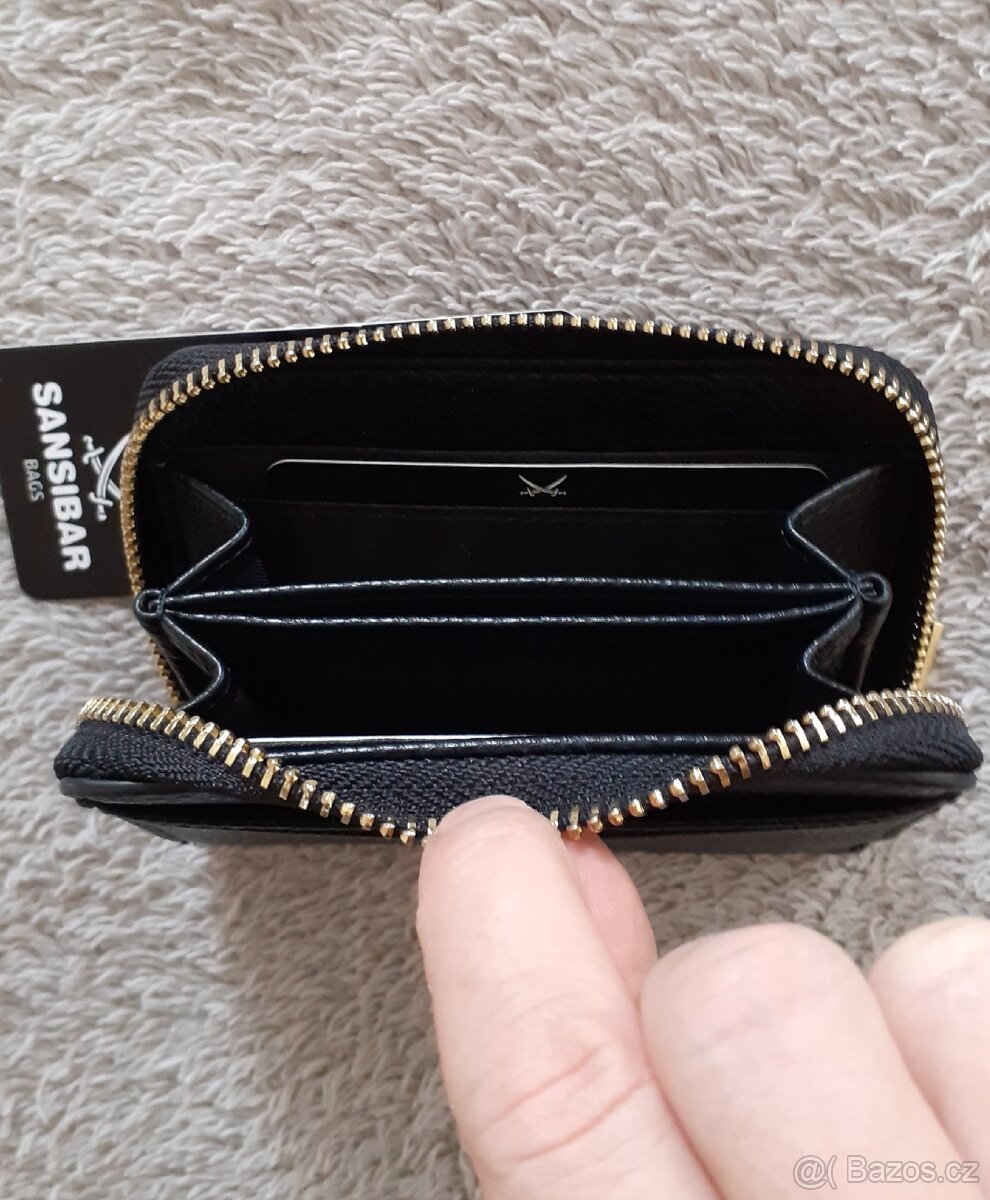Černá peněženka Sansibar - 5