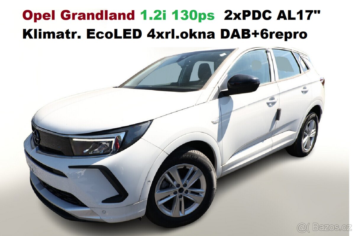 Grandland 1.2i 130 2xPDC AL17 DPH autKlim Nav LED DPH 1/24 - 5