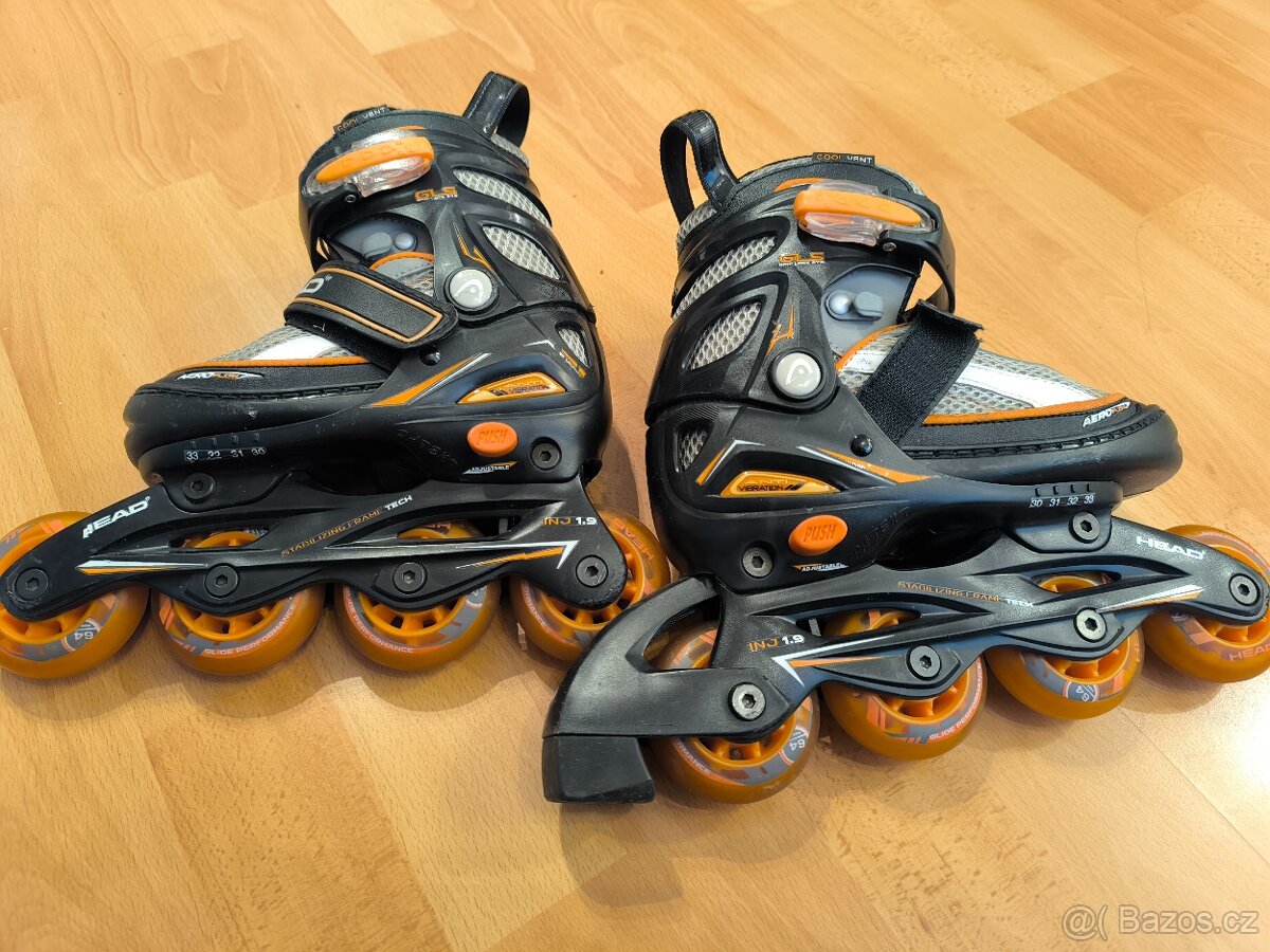 Prodám Inline brusle Head - 5