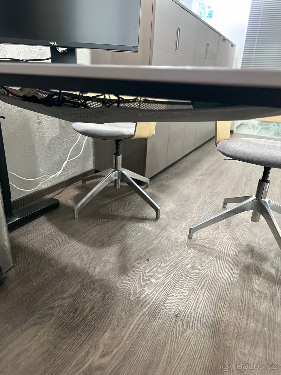 Kancelářský stůl IKEA BEKANT 160×80 – dubový dekor - 5