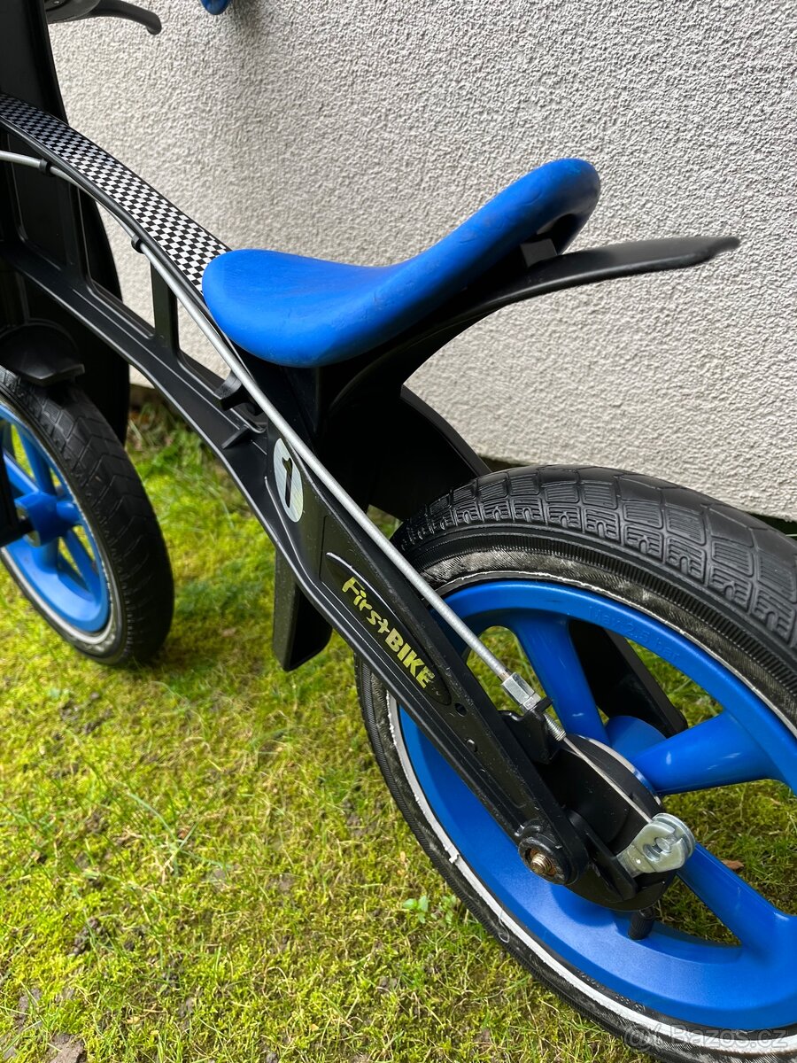 Dětské odrážedlo FirstBike limited modré - 5