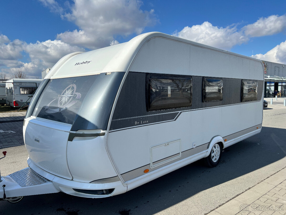 Karavan Hobby De Luxe 560+ KLima+Pojezd+TV