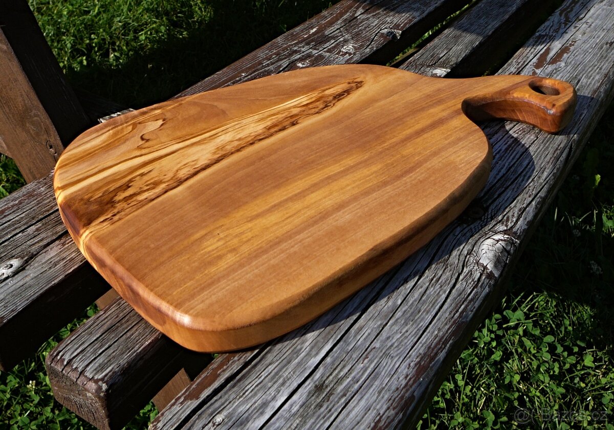 masivní prkénko z olivového dříví - 5