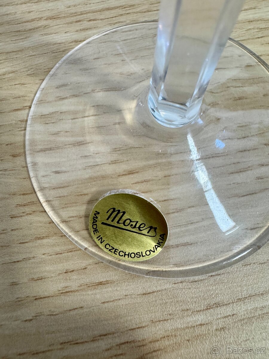 Luxusní skleničky Moser Splendid 120 ml, sada - 5