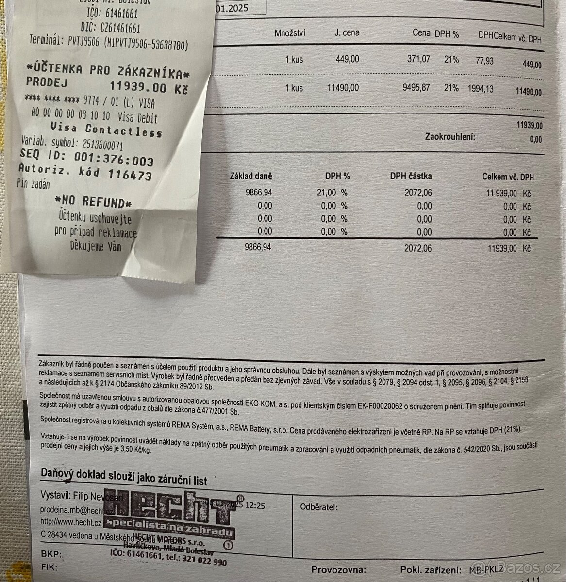 Štípačka Hecht 6070 - 5