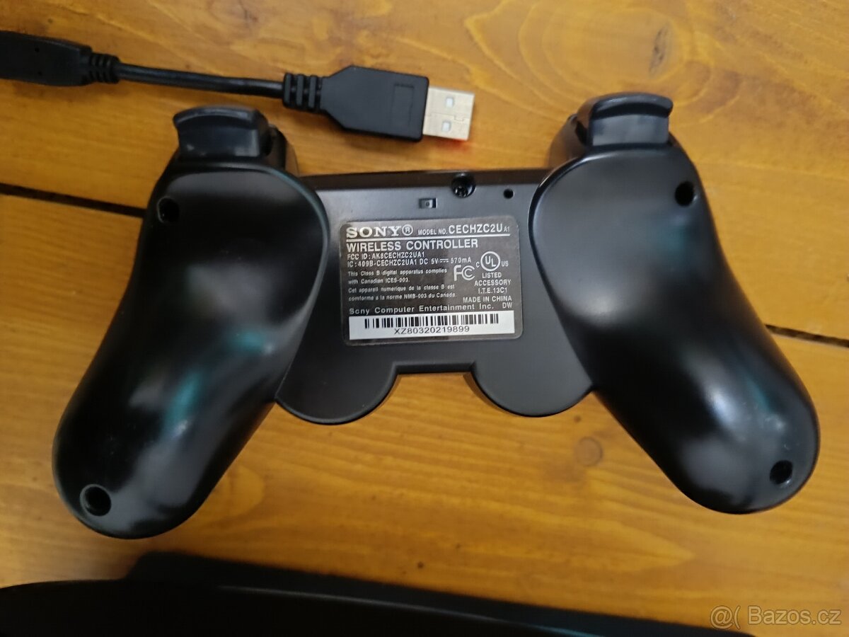 PS3 Super Slim 500GB, ovladač + 6 her / PlayStation 3 - 5