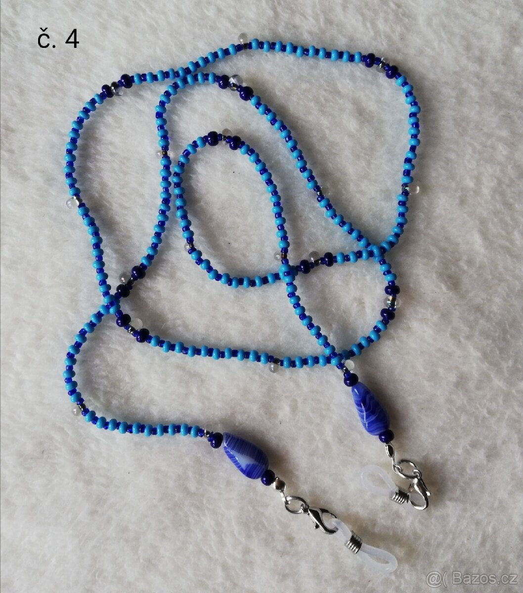 Korálky na brýle a roušky - 5