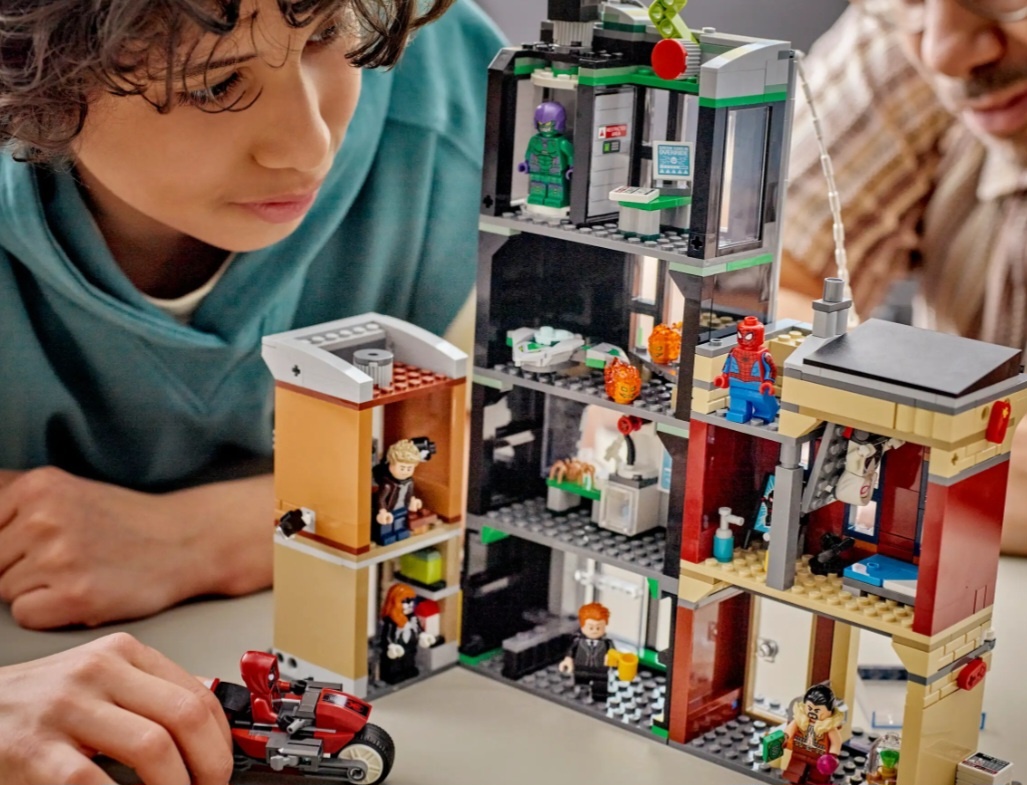 Lego Marvel 76324 Spider man vs. Oscorp NOVÉ - 5