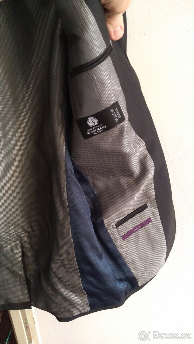 Pánské sako Next Slim Fit, vel. M - 5