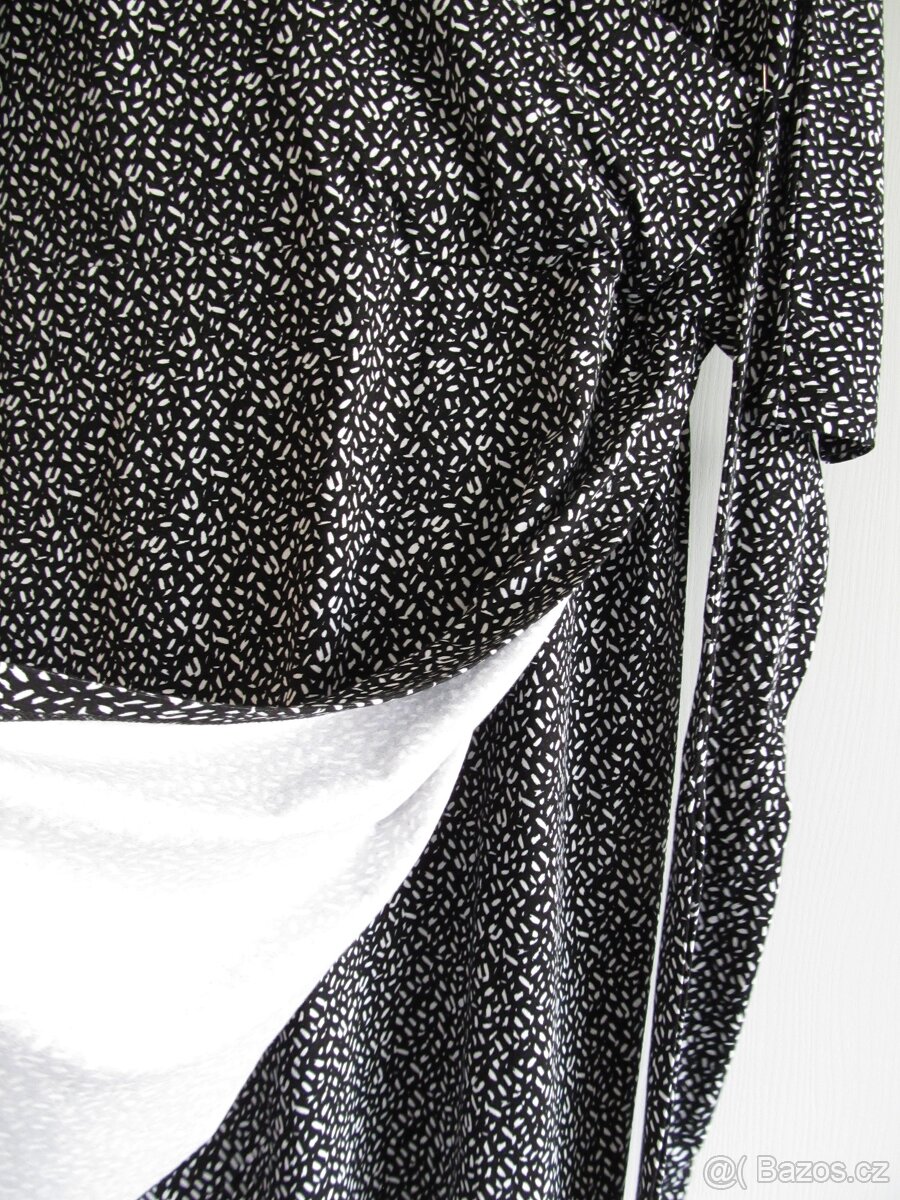 Šaty do kanceláře vel. 46 pro plnoštíhlé - 5