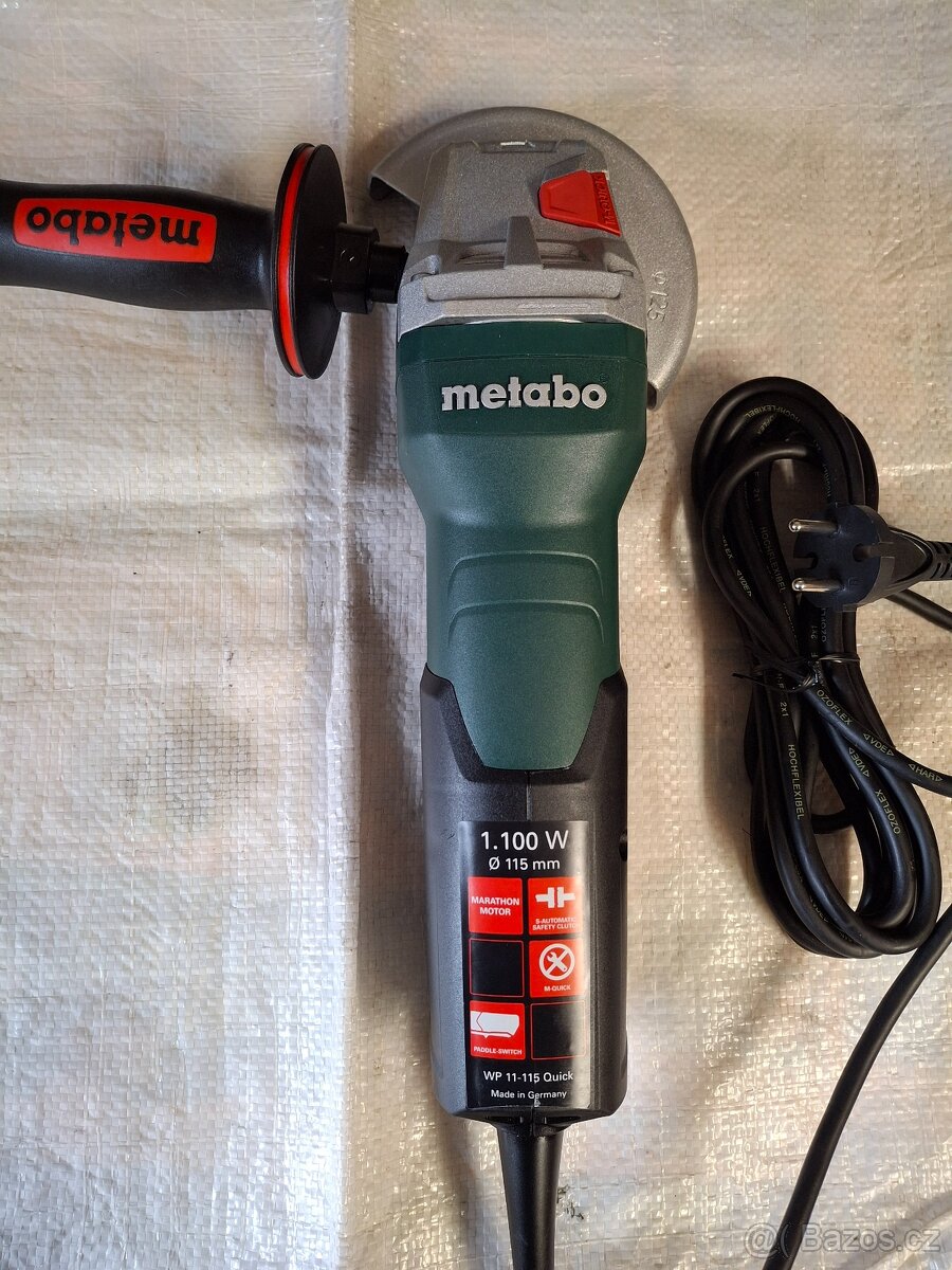 Úhlová bruska METABO WP 11-115 Quick - 5