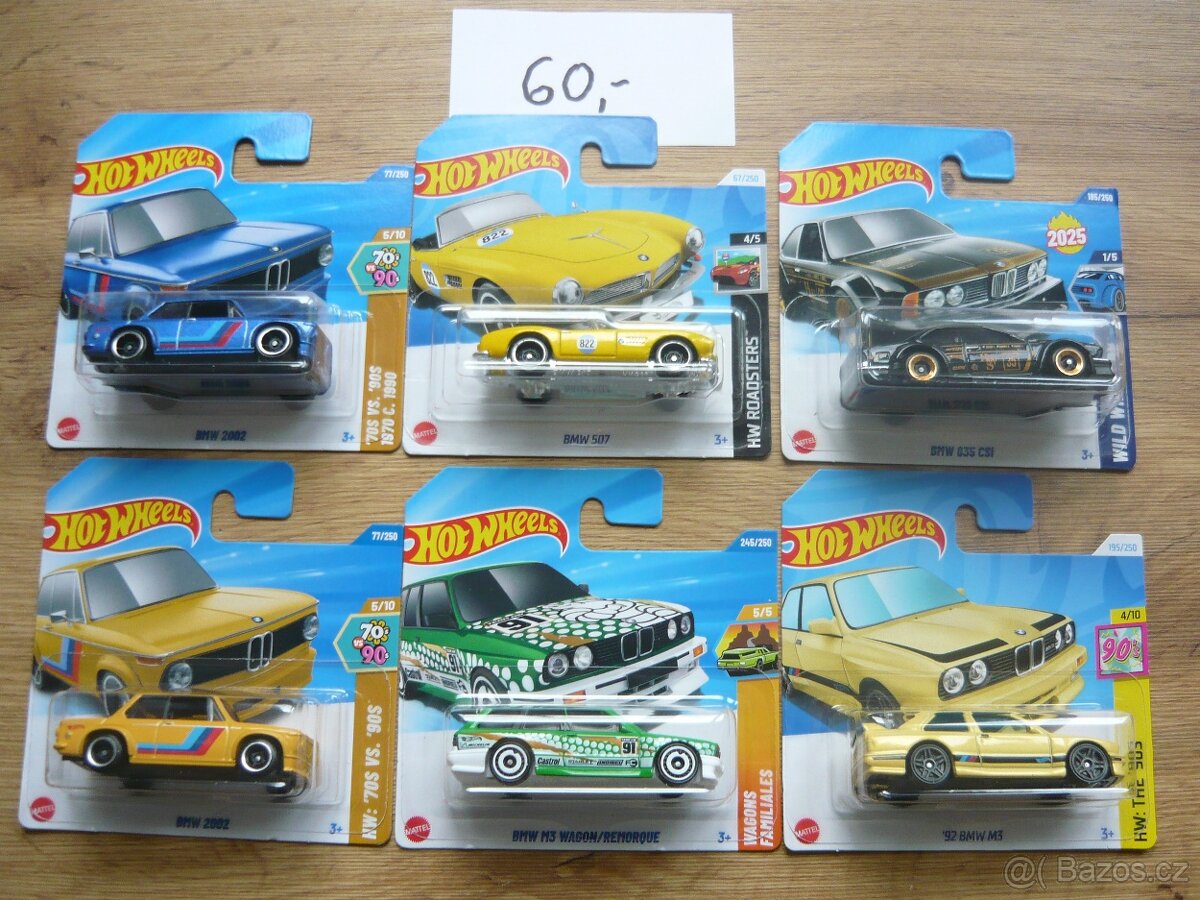 AUTÍČKA HOT WHEELS - 5
