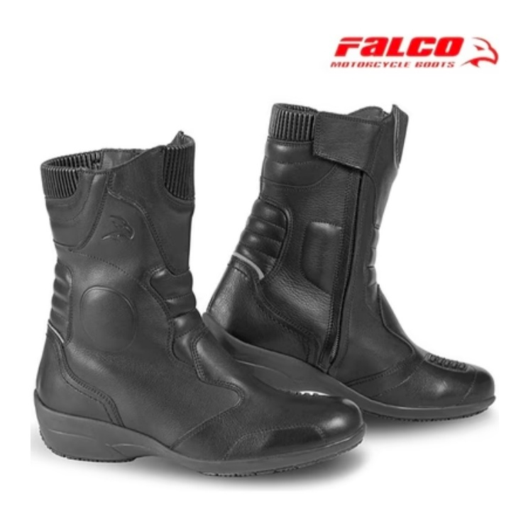 Motorkářské dámské kožené boty Falco 40 - 5