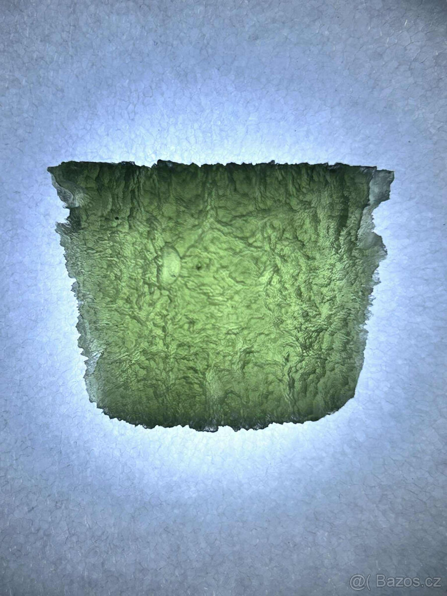 Nabízím kvalitní vltavín z Besednice – 10,93 g - 5