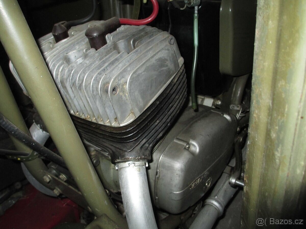 JAWA 350/634 vojenská - NEPoužitá - 5