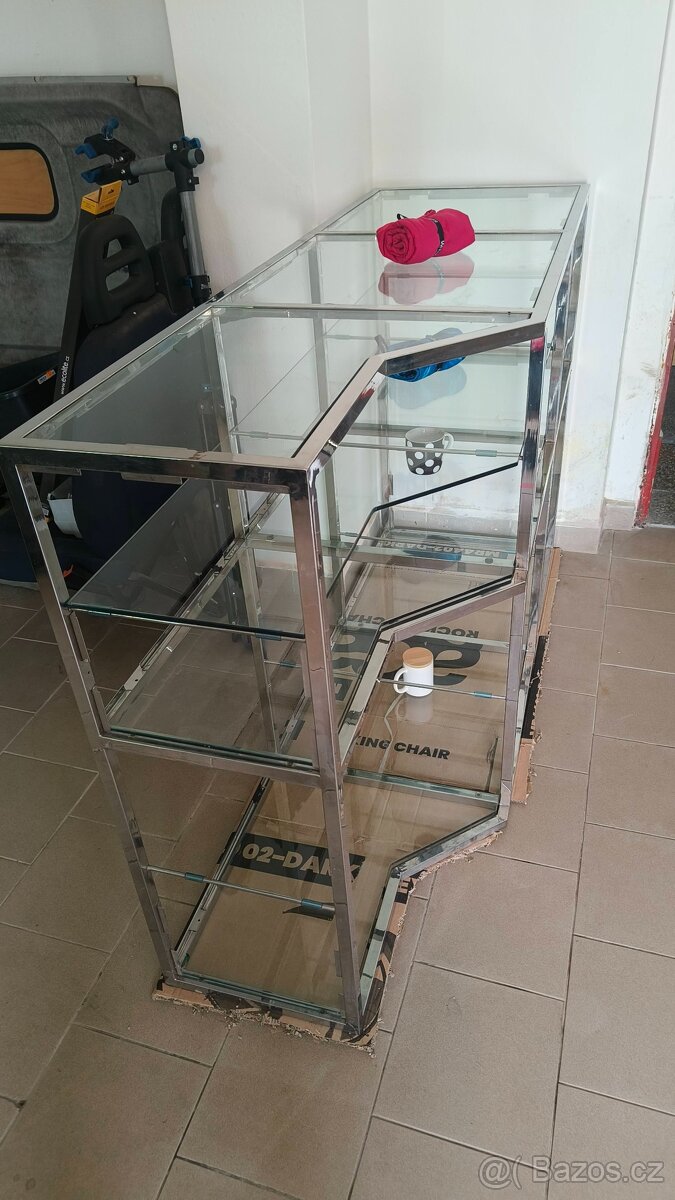 Vitrína regál NEREZ na potraviny - 5