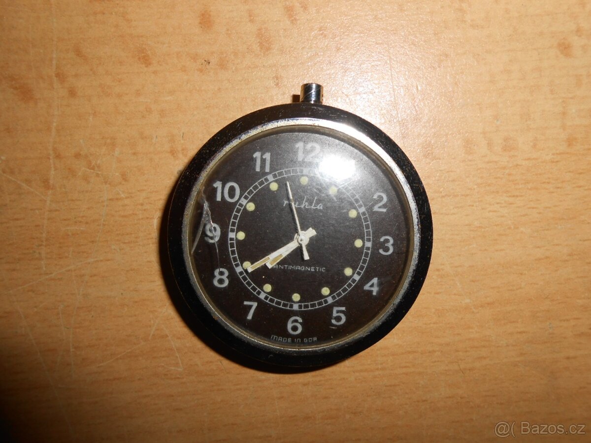 Kapesní hodinky RUHLA ANTIMAGNETIC pr.4,5cm - nálezový stav - 5