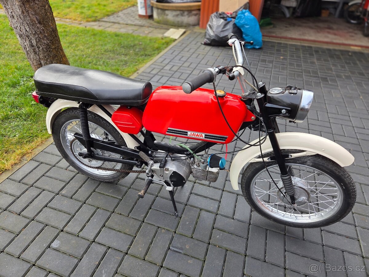 Jawa 23 mustang po GO, nový lak, plně funkční, bez TP - 5