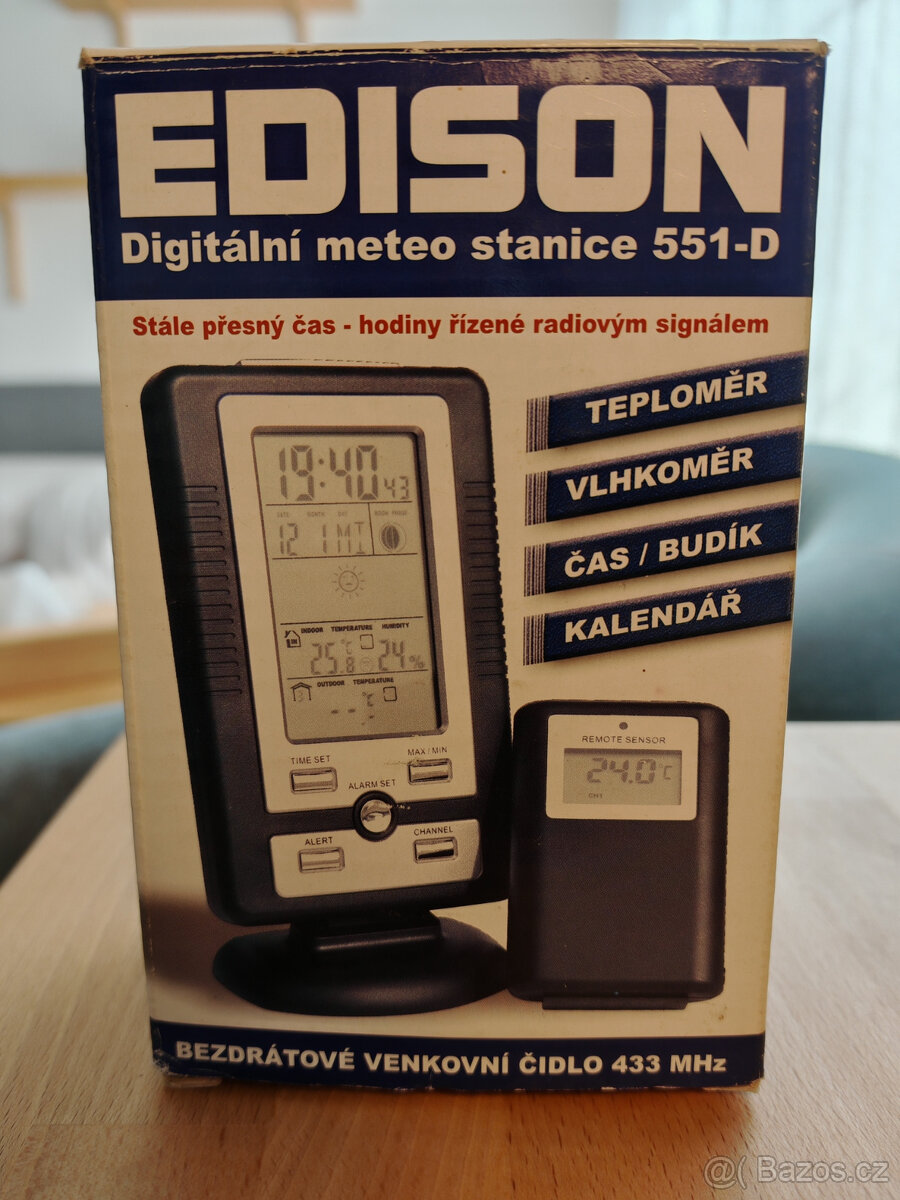 Meteostanice EDISON - 5