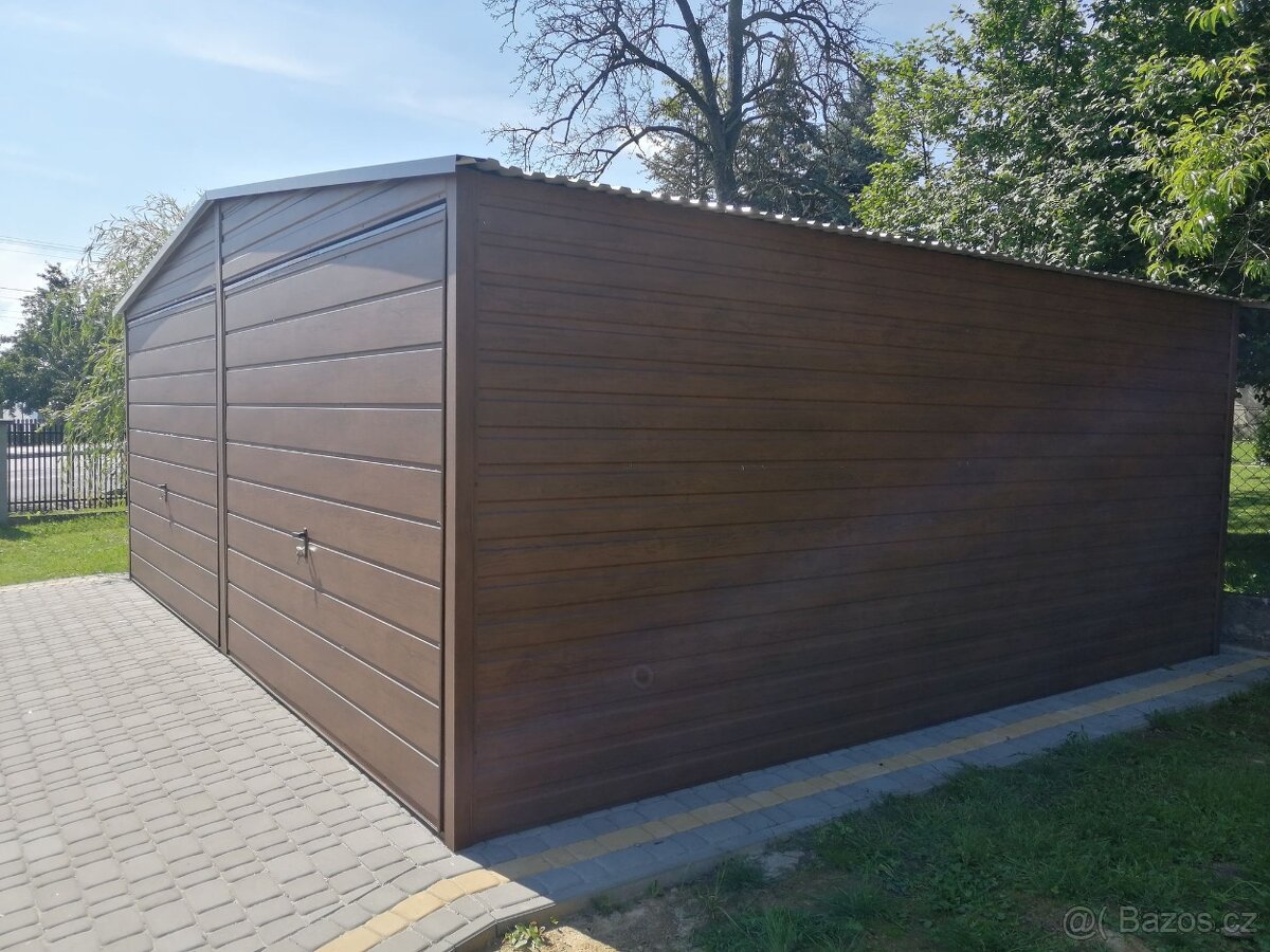 Garáž 6x5m - 5