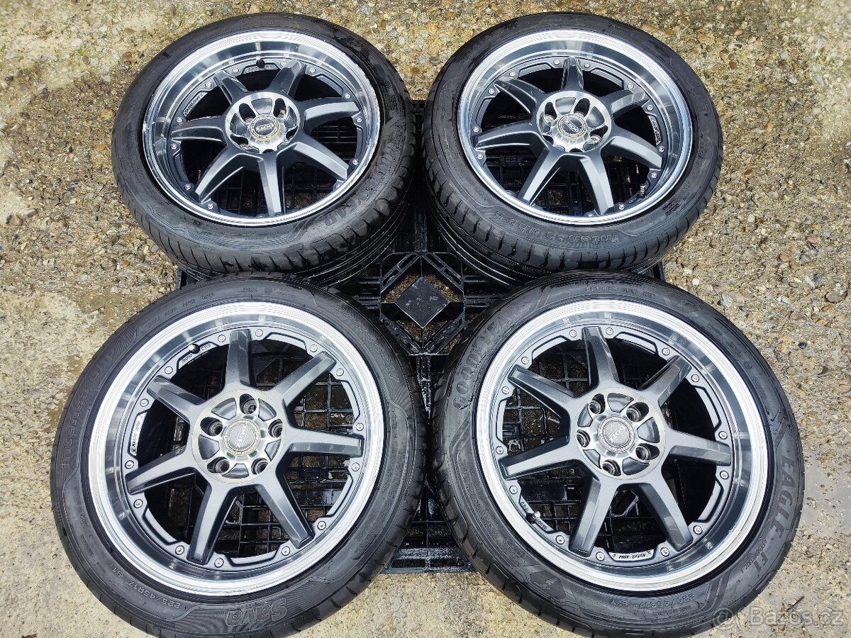Alu sada =5x112 =DOTZ= s pneu= 225/45 R17 - 5