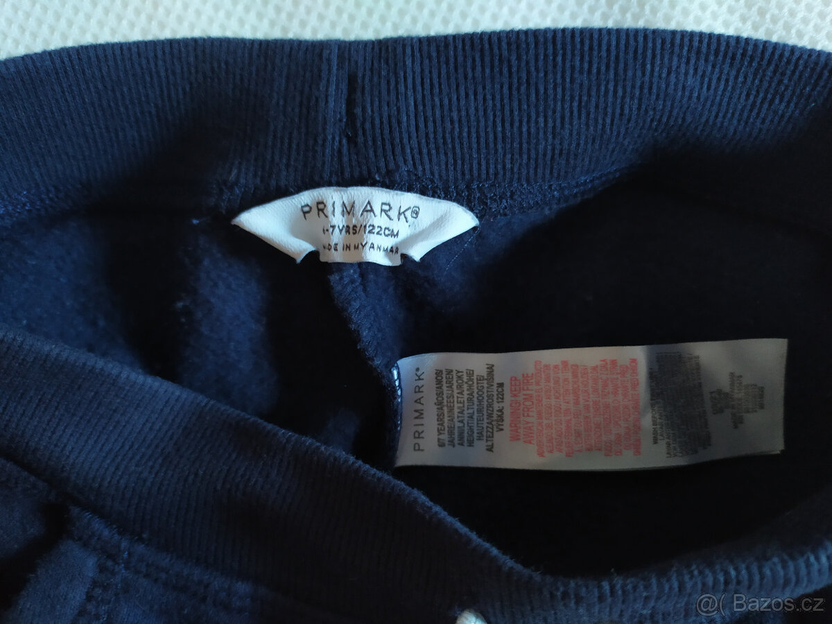 Nové tepláky, zn. Primark, vel. 116 - 5