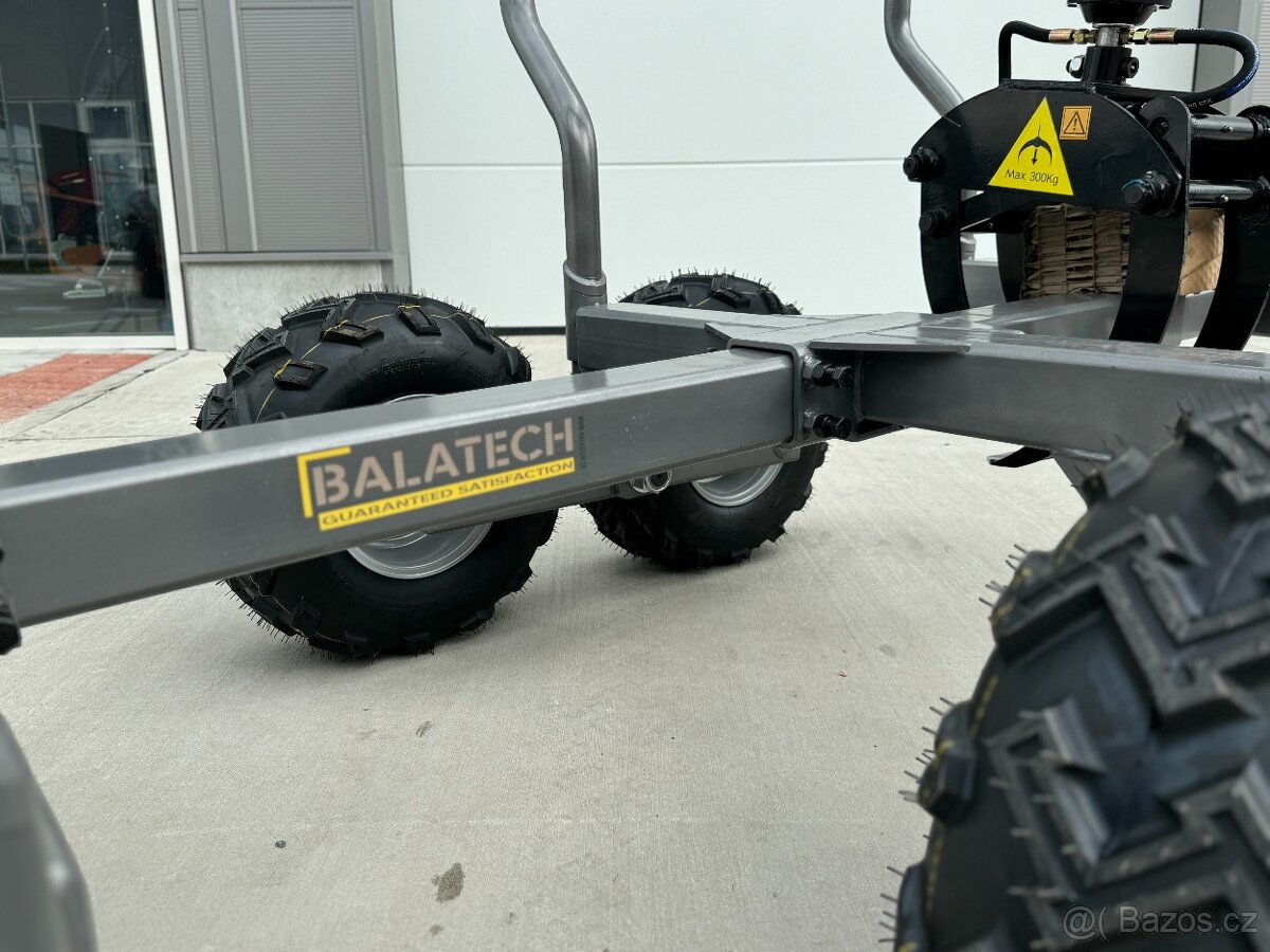 Vývozka - přívěs na dřevo JANSEN HRW-30 3T - 5