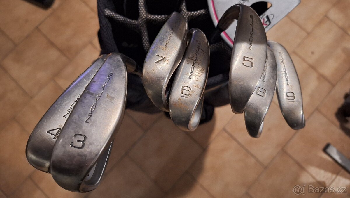 Golfový set, bag, hole - 5