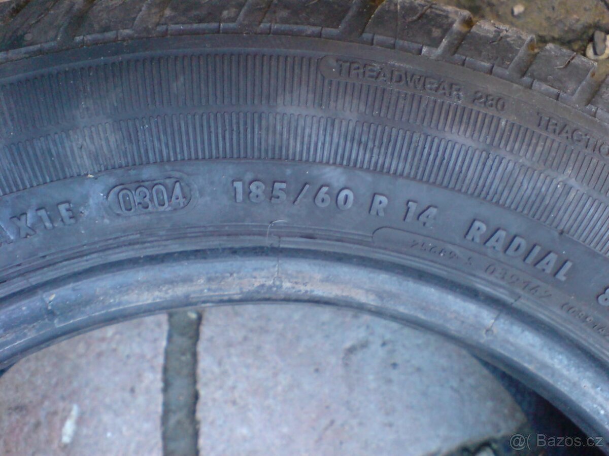 Letní pneu, 185/60/14, Sebring Formule S3, 2x - 5