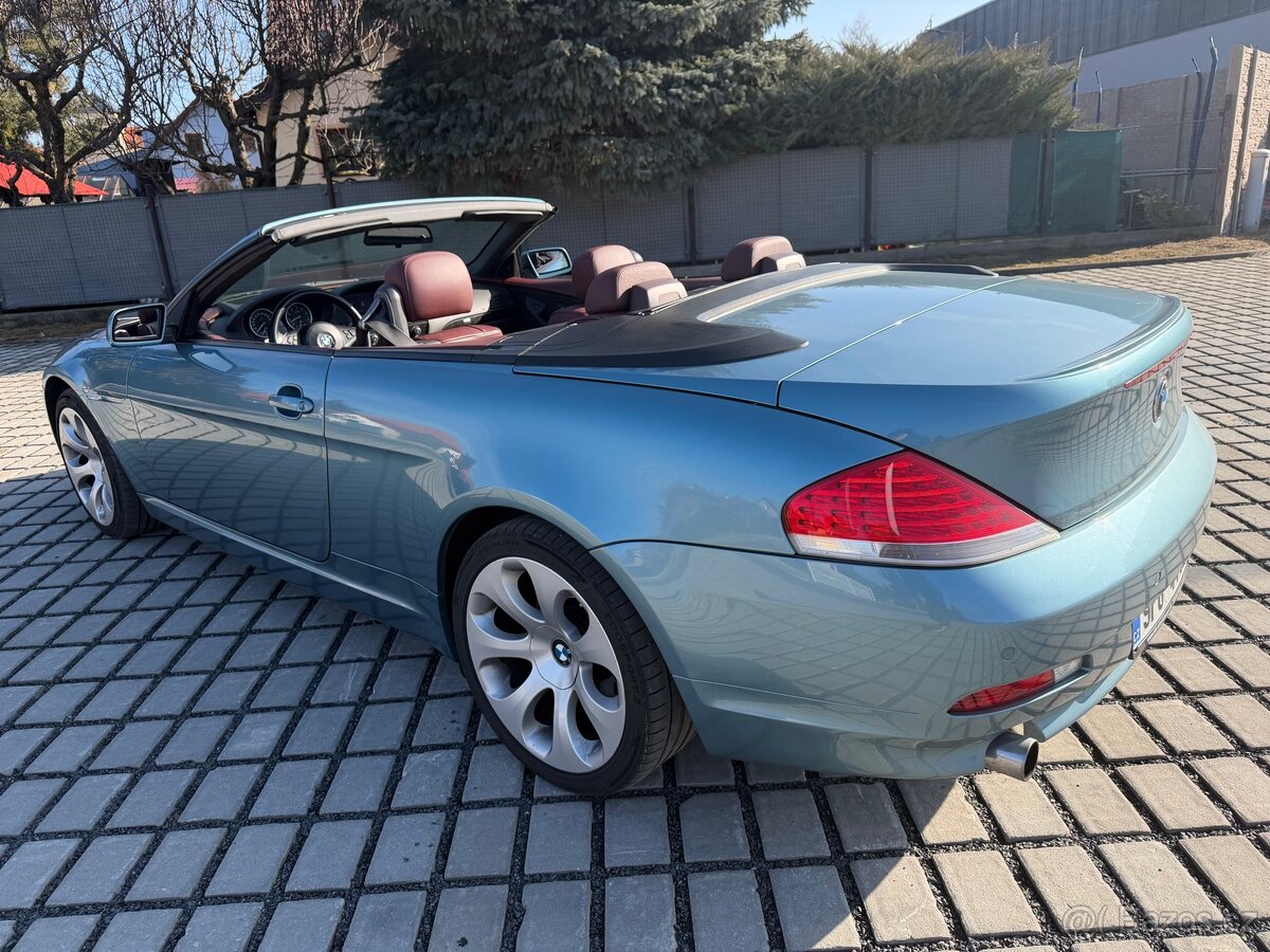 BMW 630i cabrio manuál - 5