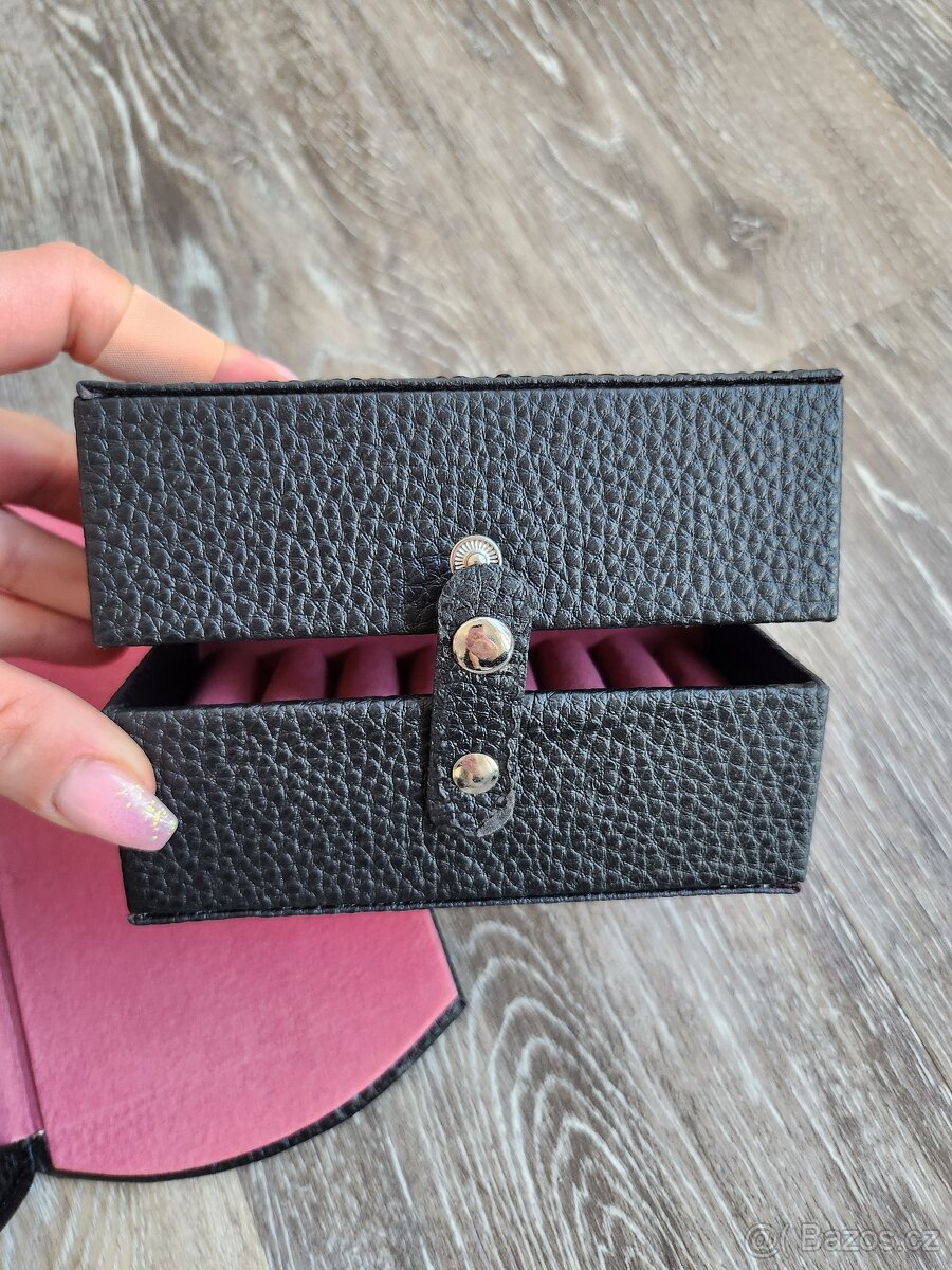 Esmara kožená šperkovnice kufřík - 5