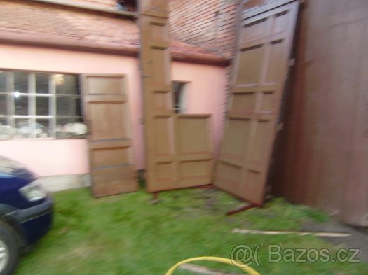 prodám dubová buková vrata - 5
