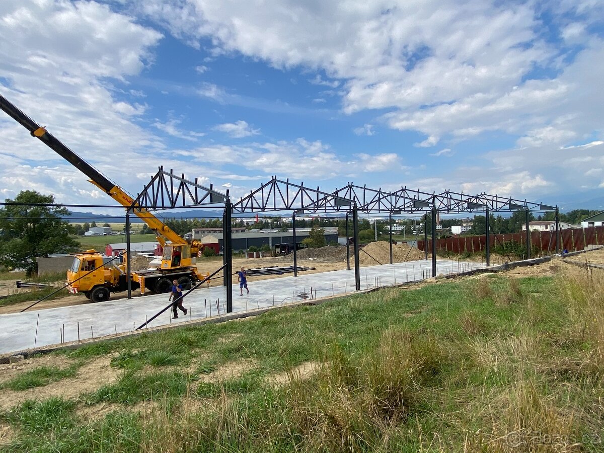 Konstrukce haly 18x30x5m - 5