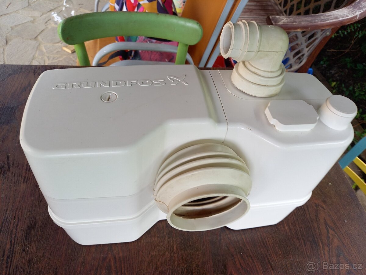 Kanalizační čerpadlo Grundfos Sololift2 WC3 na odpadní vodu - 5