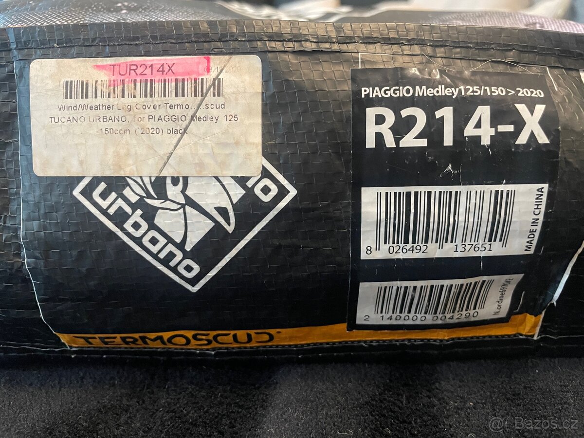 Zimní přikrývka na Piaggio Medley - 5