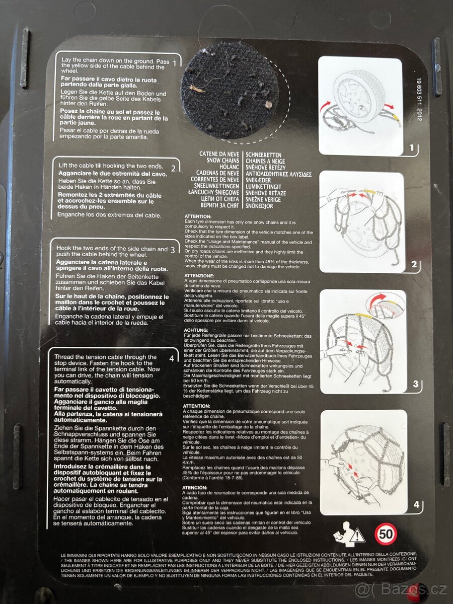 Sněhové řetězy THULE Konig CL-10 070 - 5
