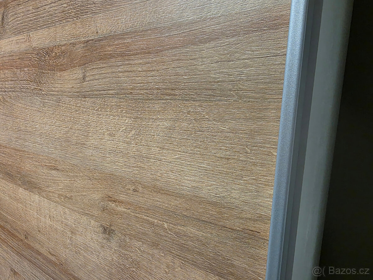 Nová zašupovací skříň 2 dveře bílohnědá - 5