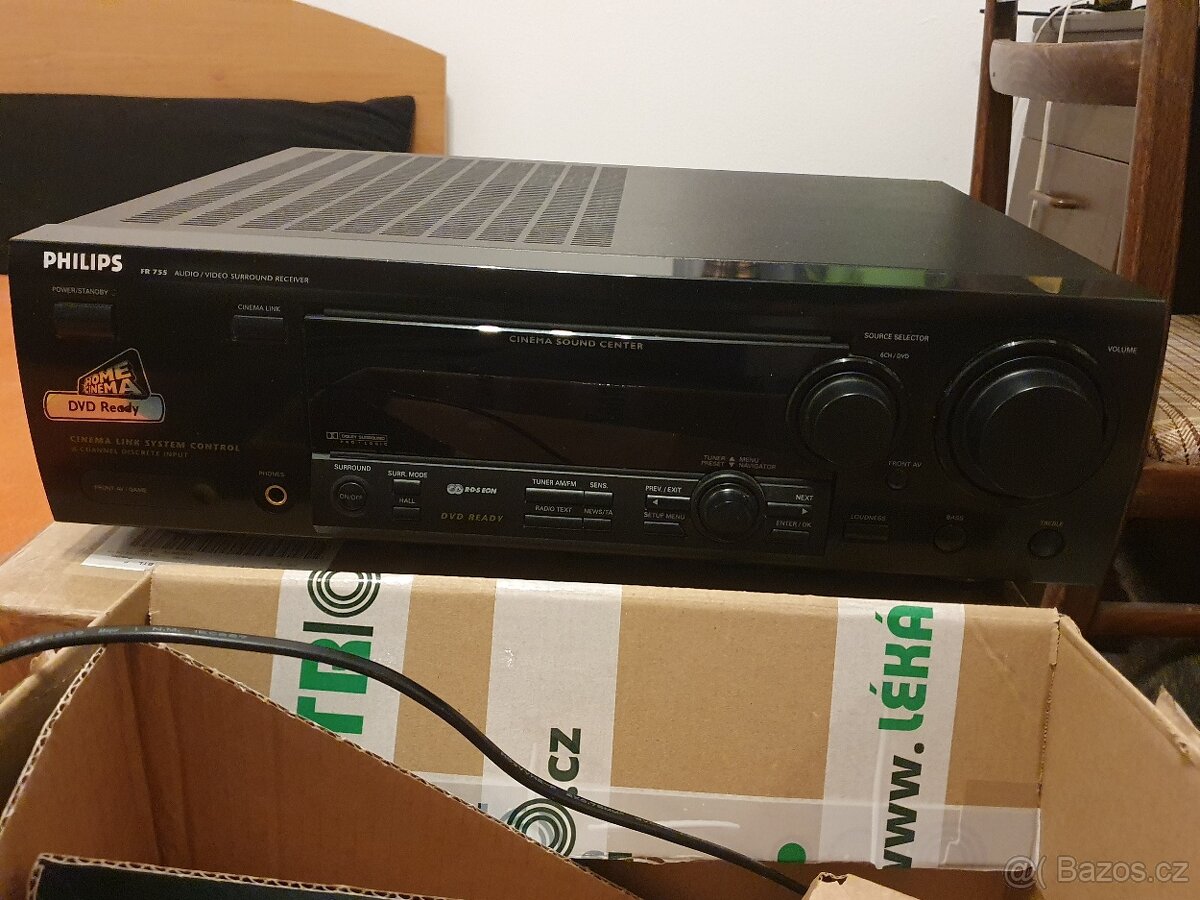 Zesilovač, AV receiver, domácí kino Philips FR755 - 5