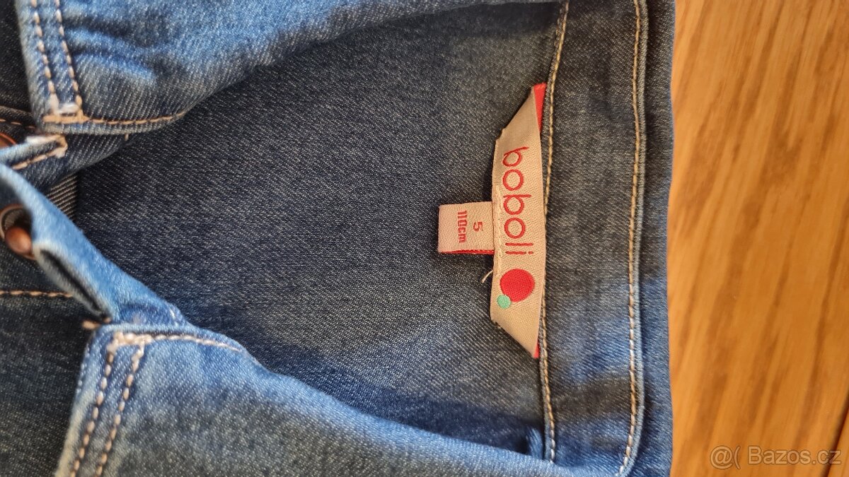 Souprava džíny a bunda pro holku 5let - 5