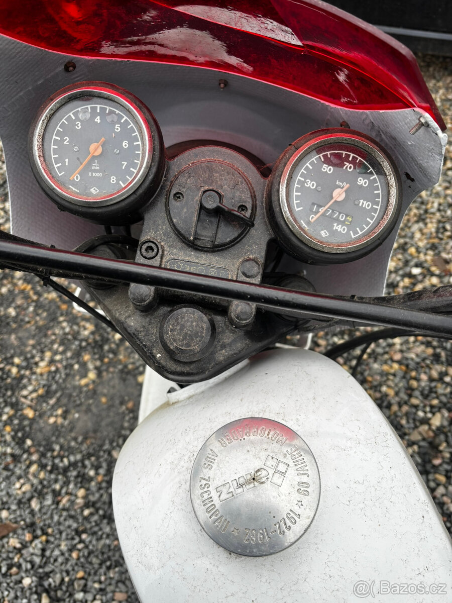 MZ ETZ 150, EM 150.2, Cross, RV 1990, Bez dokladu
