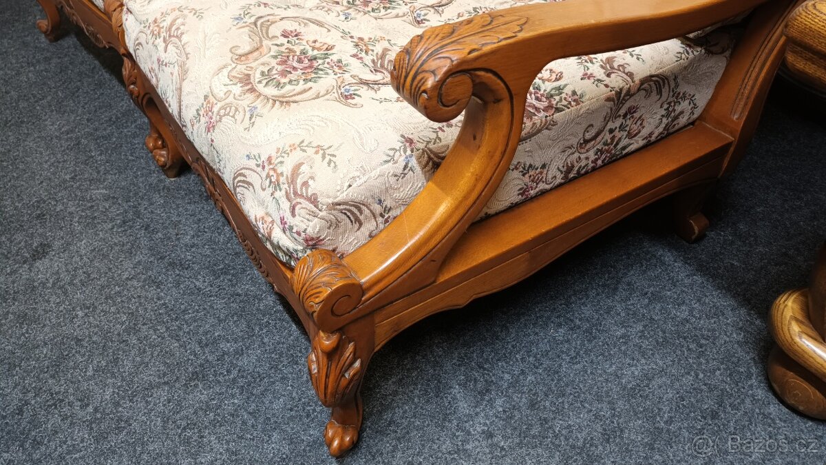 Starožitná křesla- 2 ks - 5