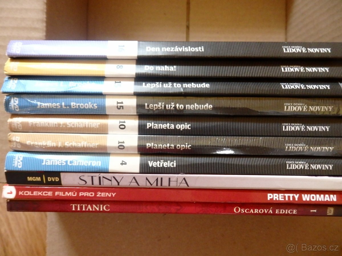 DVD - velká kolekce edice FilmX (či LN apod.) - 5