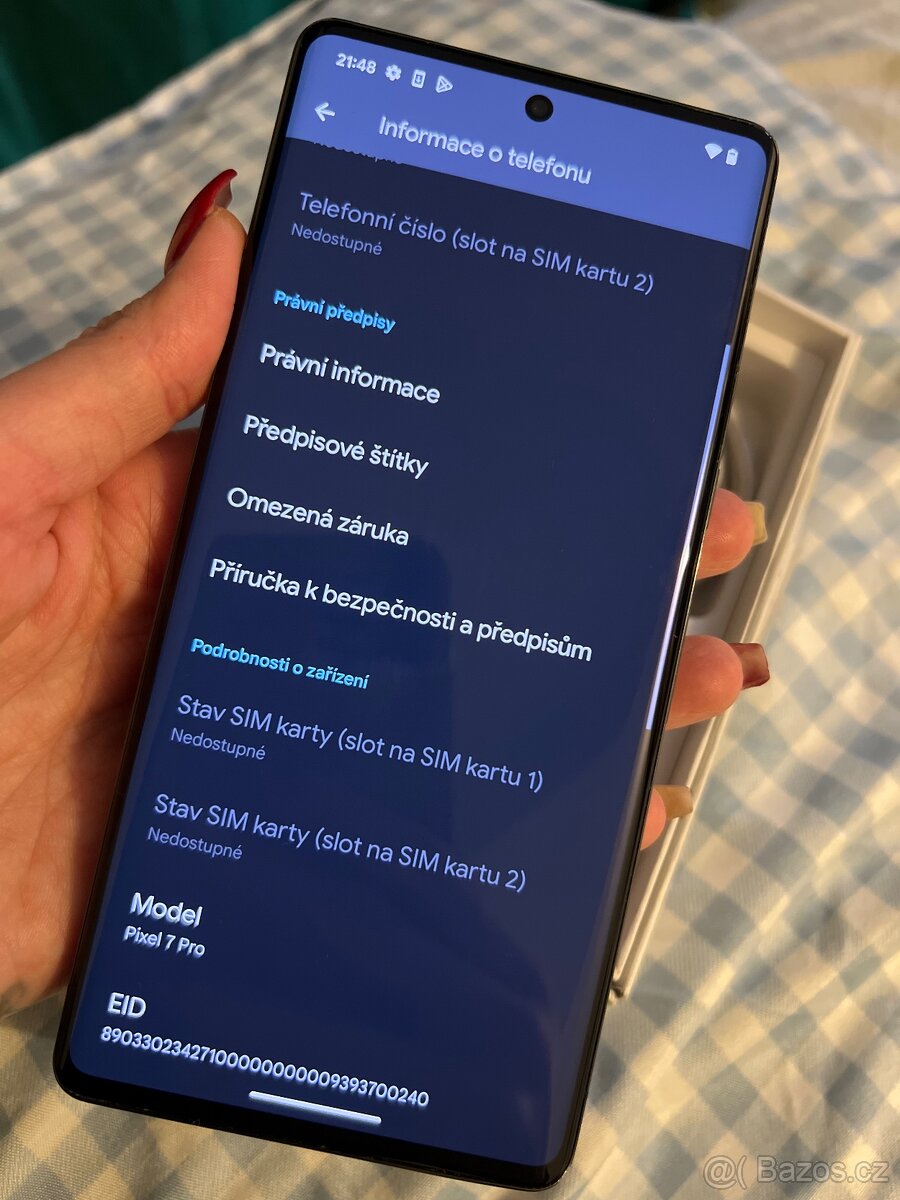 Google Pixel 7 Pro 5G 128GB černá - 5