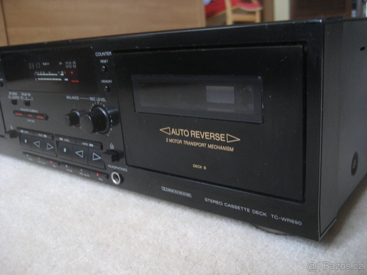 Prodám tape deck SONY TC-WR690 - 5
