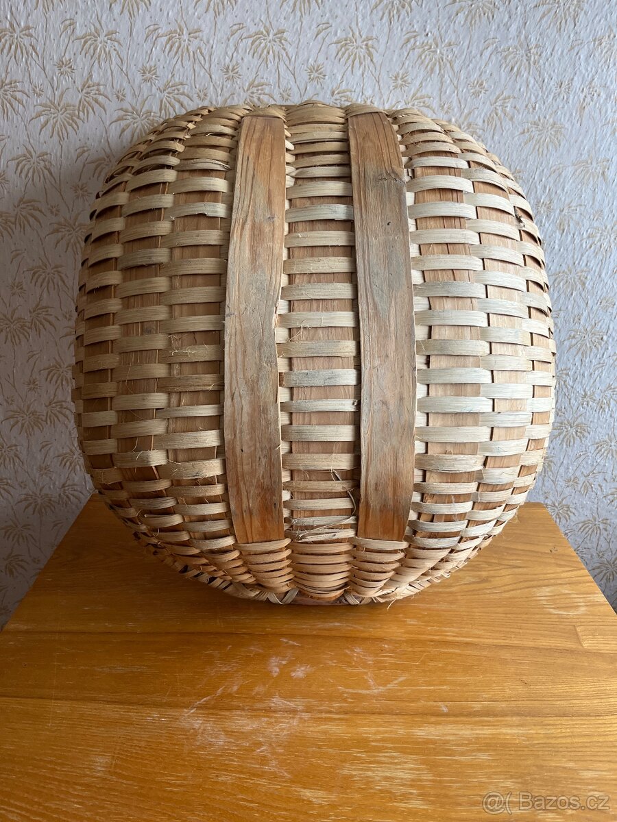 Extra velký proutěný koš (74 cm) – s drobnou vadou - 5