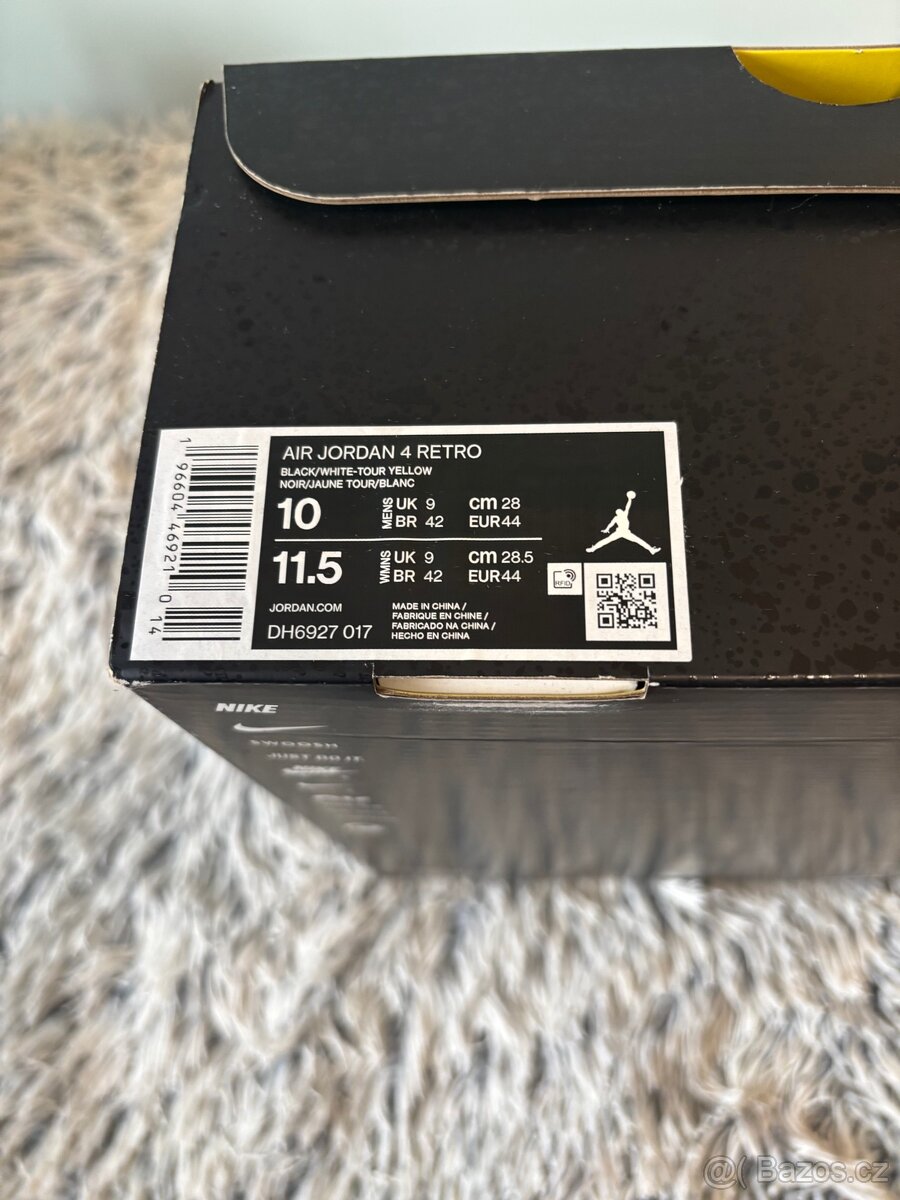 Air Jordan 4 Yellow Thunder (Lightning) – EU 44 - 5