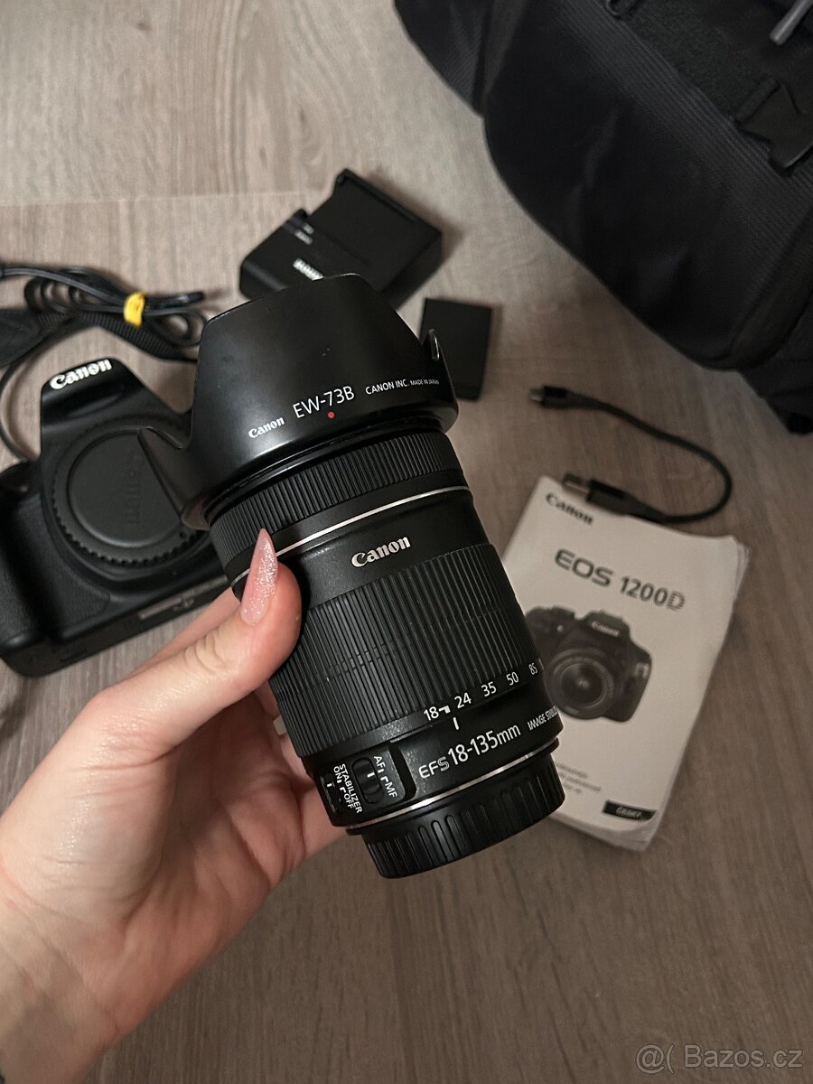 zrcadlovka Canon EOS 1200 D + objektiv - 5